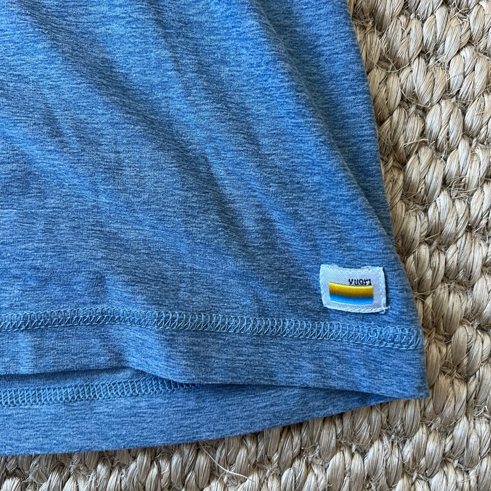 Vuori Men's Blue T-Shirt - Picture 2 of 3